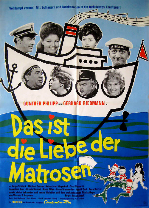 Filmplakat: Das ist die Liebe der Matrosen (1962) - Plakat ...
