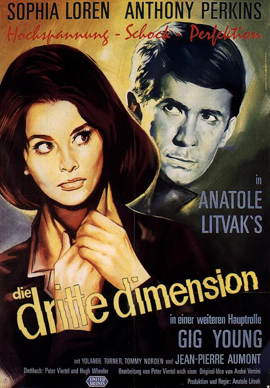 Plakat zum Film: dritte Dimension, Die