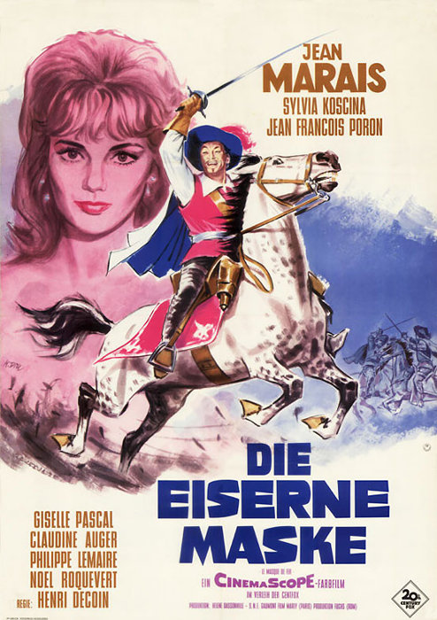 Plakat zum Film: eiserne Maske, Die