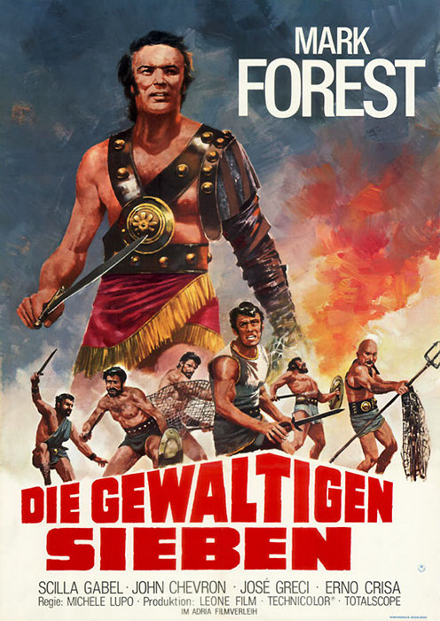 Plakat zum Film: gewaltigen Sieben, Die