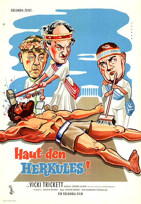 Plakat zum Film: Haut den Herkules