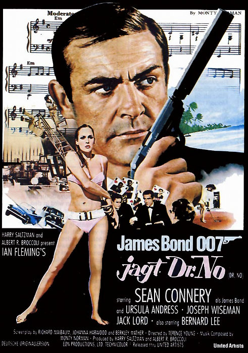 Plakat zum Film: James Bond 007 jagt Dr. No