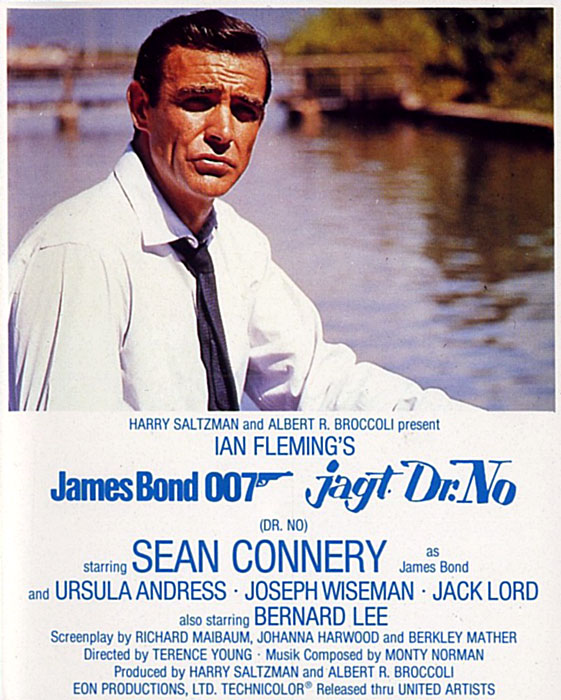 Plakat zum Film: James Bond 007 jagt Dr. No