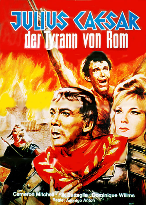 Plakat zum Film: Julius Cäsar, der Tyrann von Rom