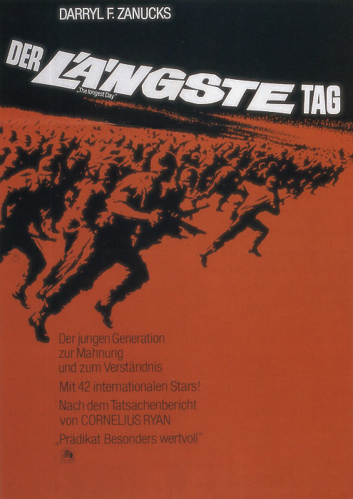 Filmplakat: längste Tag, Der (1962) - Plakat 2 von 5 - Filmposter-Archiv