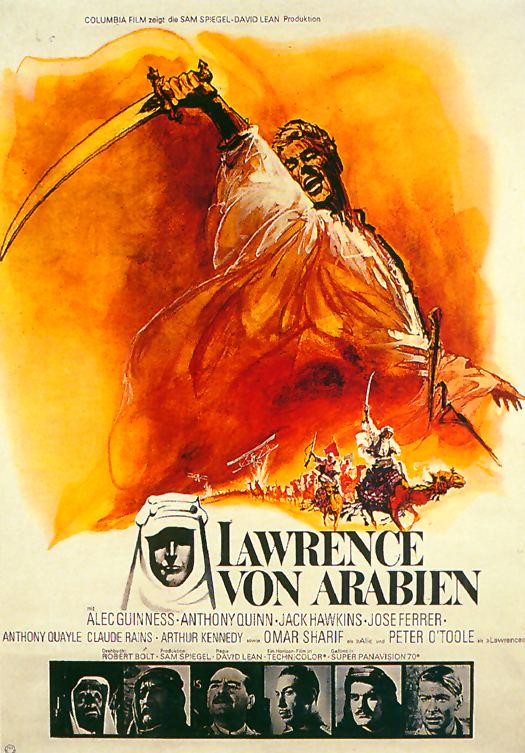 Plakat zum Film: Lawrence von Arabien