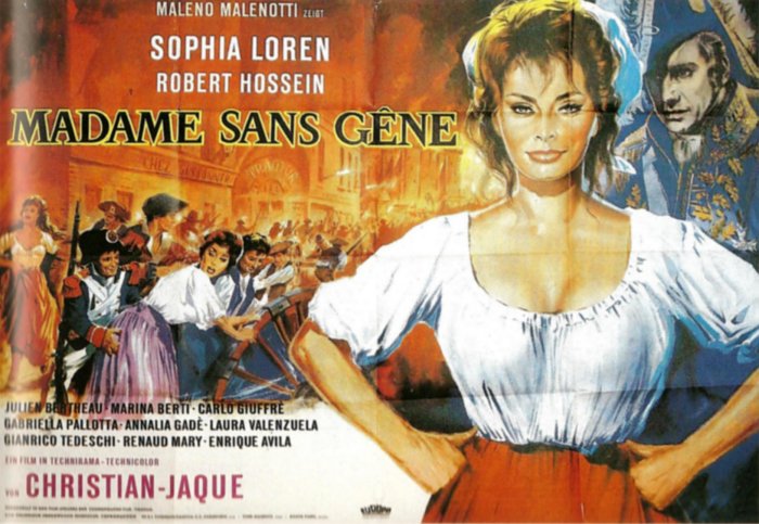 Plakat zum Film: Madame Sans Gêne