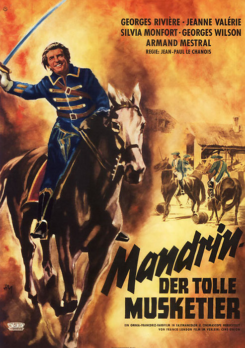 Plakat zum Film: Mandrin - Der tolle Musketier
