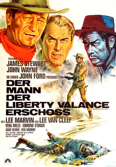 Plakat zum Film: Mann der Liberty Valance erschoss, Der