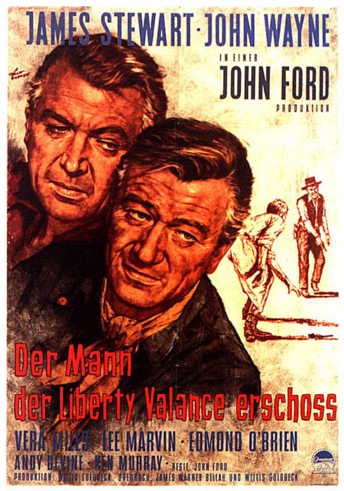 Plakat zum Film: Mann der Liberty Valance erschoss, Der