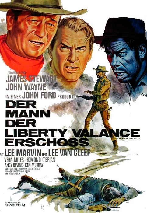 Plakat zum Film: Mann der Liberty Valance erschoss, Der