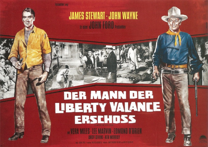 Plakat zum Film: Mann der Liberty Valance erschoss, Der