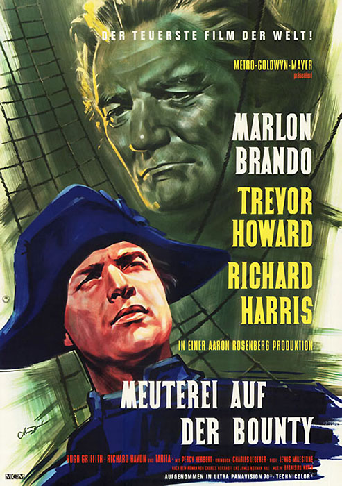 Plakat zum Film: Meuterei auf der Bounty