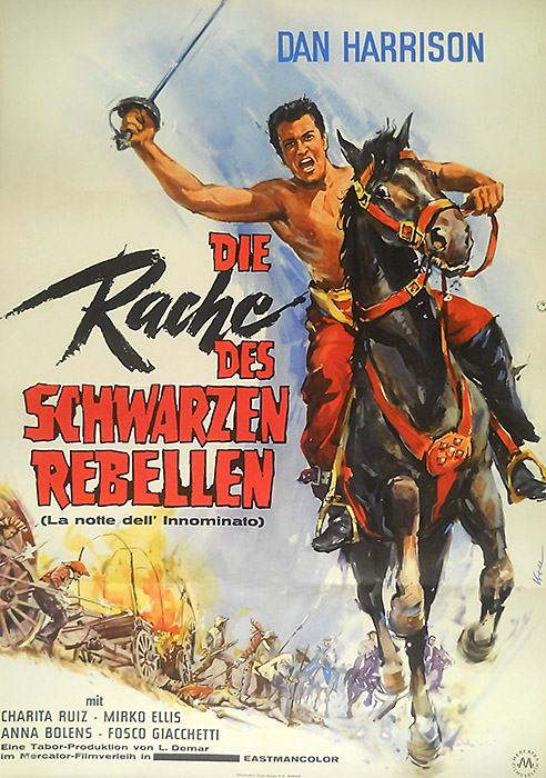 Plakat zum Film: Rache des schwarzen Rebellen, Die