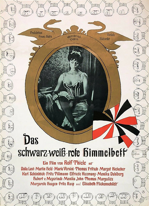 Plakat zum Film: schwarz-weiß-rote Himmelbett, Das