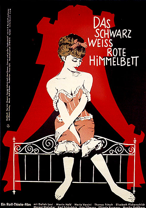 Plakat zum Film: schwarz-weiß-rote Himmelbett, Das