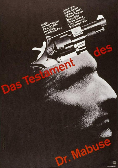 Plakat zum Film: Testament des Dr. Mabuse, Das