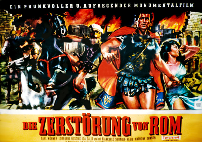 Plakat zum Film: Zerstörung von Rom, Die