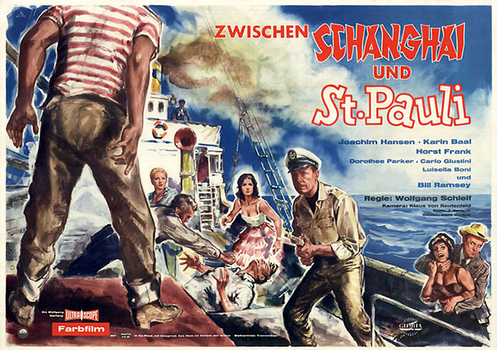 Plakat zum Film: Zwischen Schanghai und St. Pauli