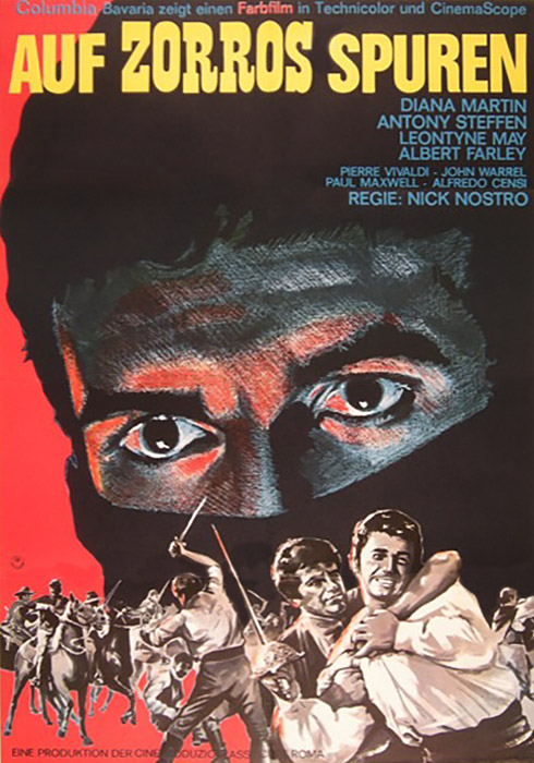Plakat zum Film: Auf Zorros Spuren