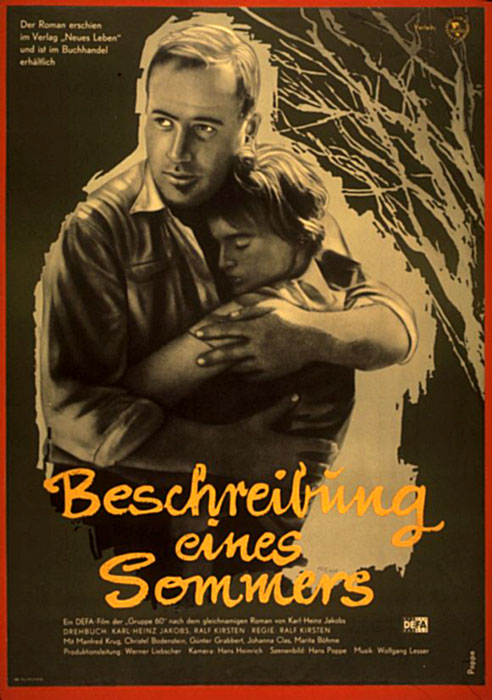 Plakat zum Film: Beschreibung eines Sommers