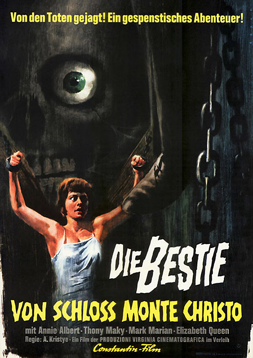 Plakat zum Film: Bestie von Schloß Monte Christo, Die