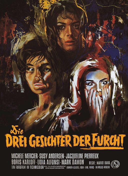 Plakat zum Film: drei Gesichter der Furcht, Die