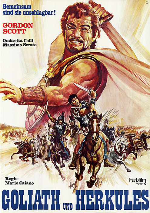 Plakat zum Film: Goliath und Herkules