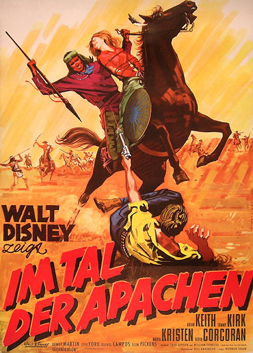 Plakat zum Film: Im Tal der Apachen