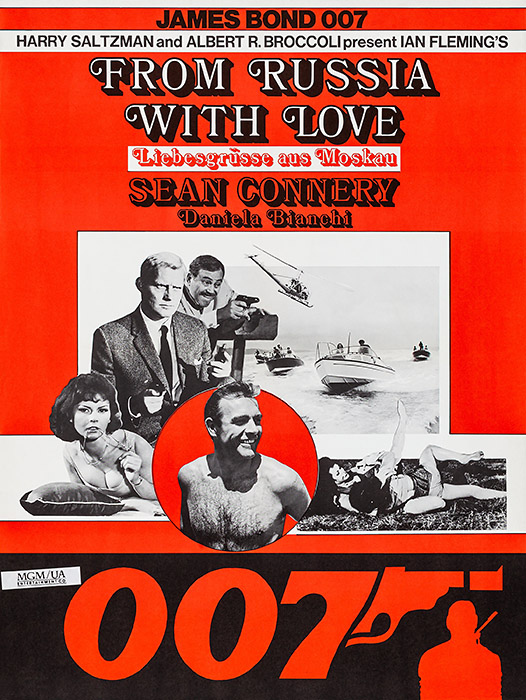 Plakat zum Film: James Bond 007 - Liebesgrüße aus Moskau
