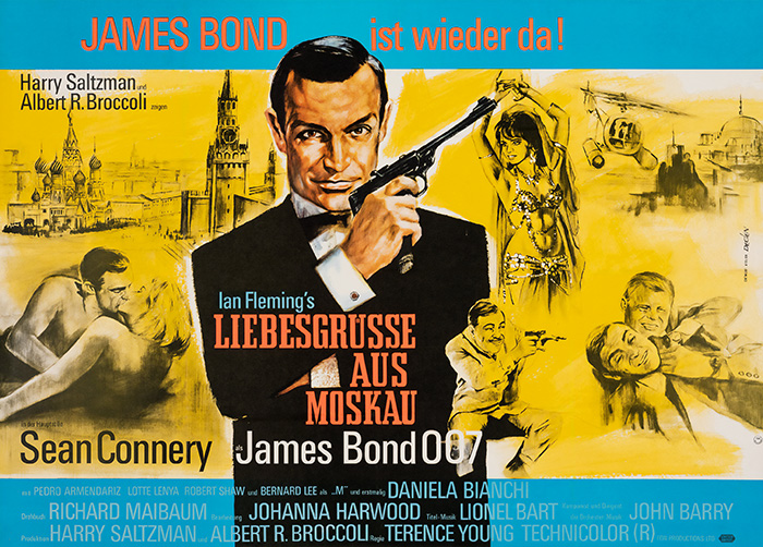 Plakat zum Film: James Bond 007 - Liebesgrüße aus Moskau