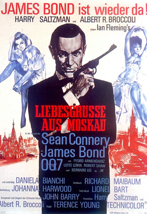 Plakat zum Film: James Bond 007 - Liebesgrüße aus Moskau