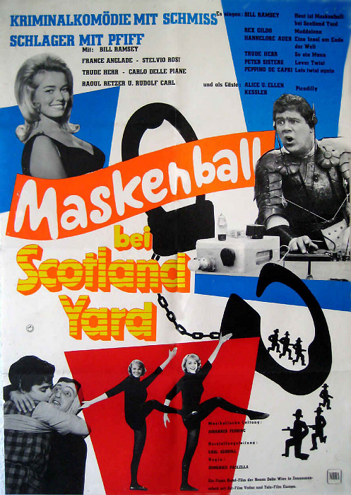 Plakat zum Film: Maskenball bei Scotland Yard - Die Geschichte einer unglaublichen Erfi