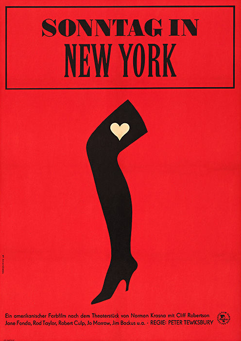 Plakat zum Film: Sonntag in New York