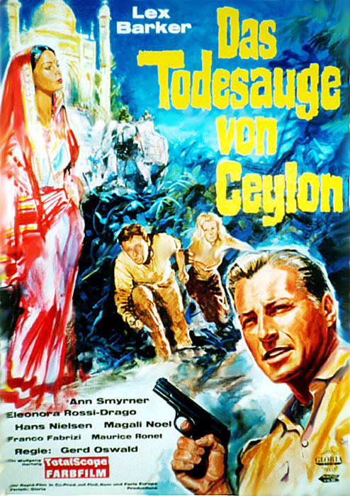 Plakat zum Film: Todesauge von Ceylon, Das