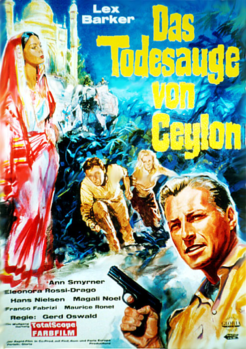 Plakat zum Film: Todesauge von Ceylon, Das