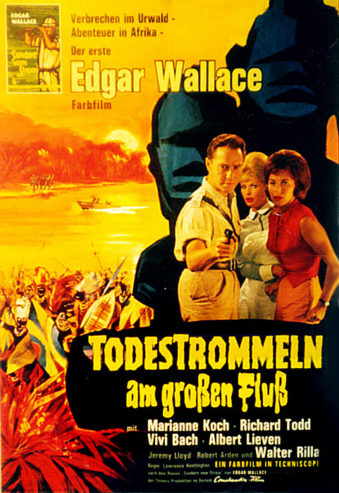 Plakat zum Film: Todestrommeln am großen Fluß