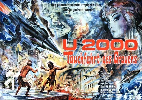 Plakat zum Film: U 2000 - Tauchfahrt des Grauens