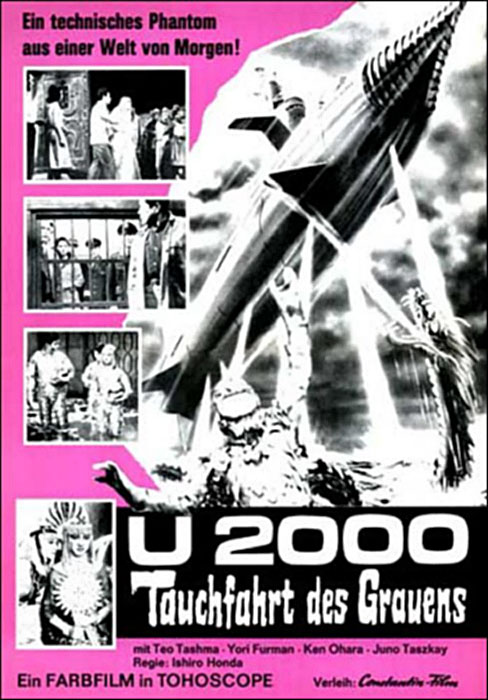 Plakat zum Film: U 2000 - Tauchfahrt des Grauens