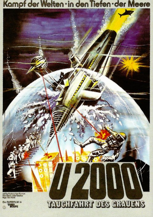 Plakat zum Film: U 2000 - Tauchfahrt des Grauens