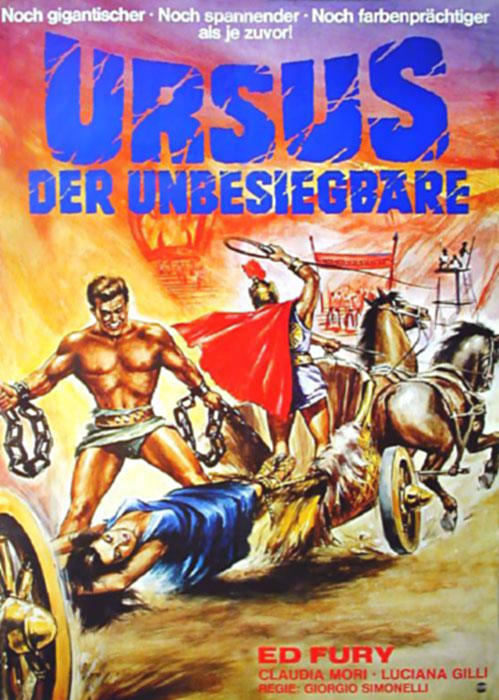 Plakat zum Film: Ursus, der Unbesiegbare