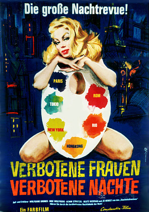 Plakat zum Film: Verbotene Frauen - Verbotene Nächte