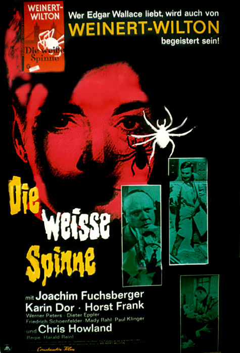 Plakat zum Film: weiße Spinne, Die