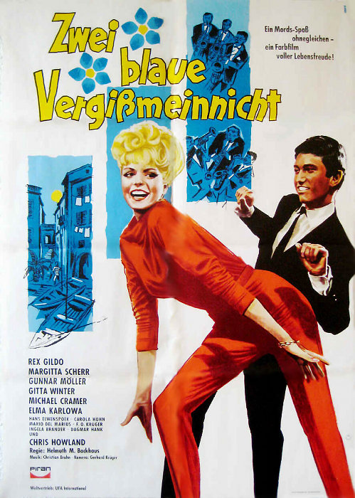 Plakat zum Film: Zwei blaue Vergissmeinnicht