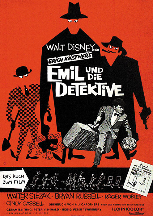 Plakat zum Film: Emil und die Detektive