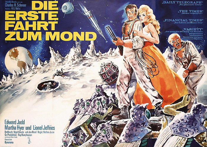 Plakat zum Film: erste Fahrt zum Mond, Die