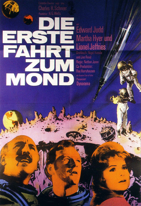 Plakat zum Film: erste Fahrt zum Mond, Die