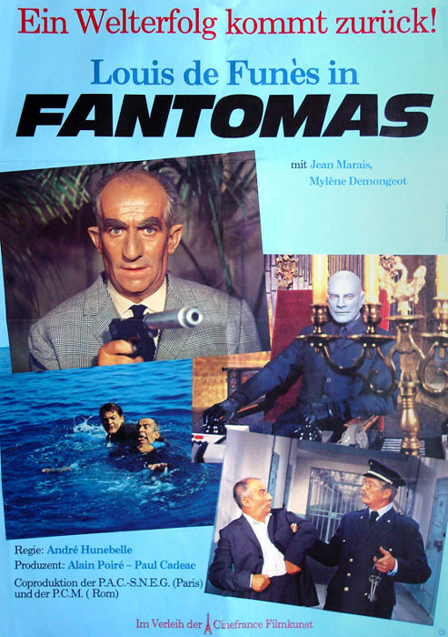 Plakat zum Film: Fantomas