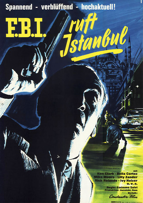 Plakat zum Film: F.B.I. ruft Istanbul