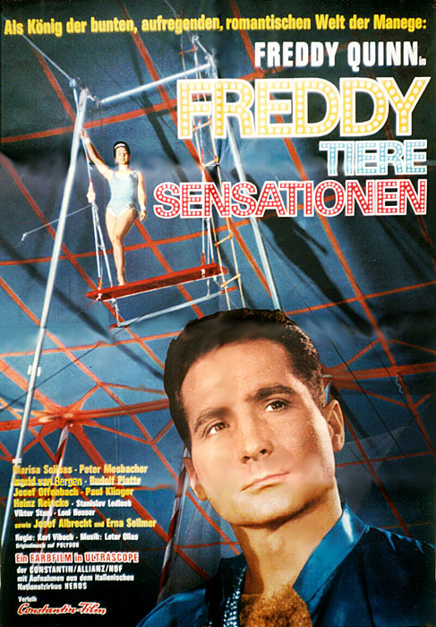 Plakat zum Film: Freddy, Tiere, Sensationen